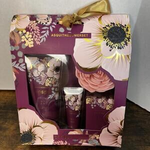 Asquith &Somerset Skinspa Pamper Set Frosted Blossom Shower Gel Lotion Bath Salt